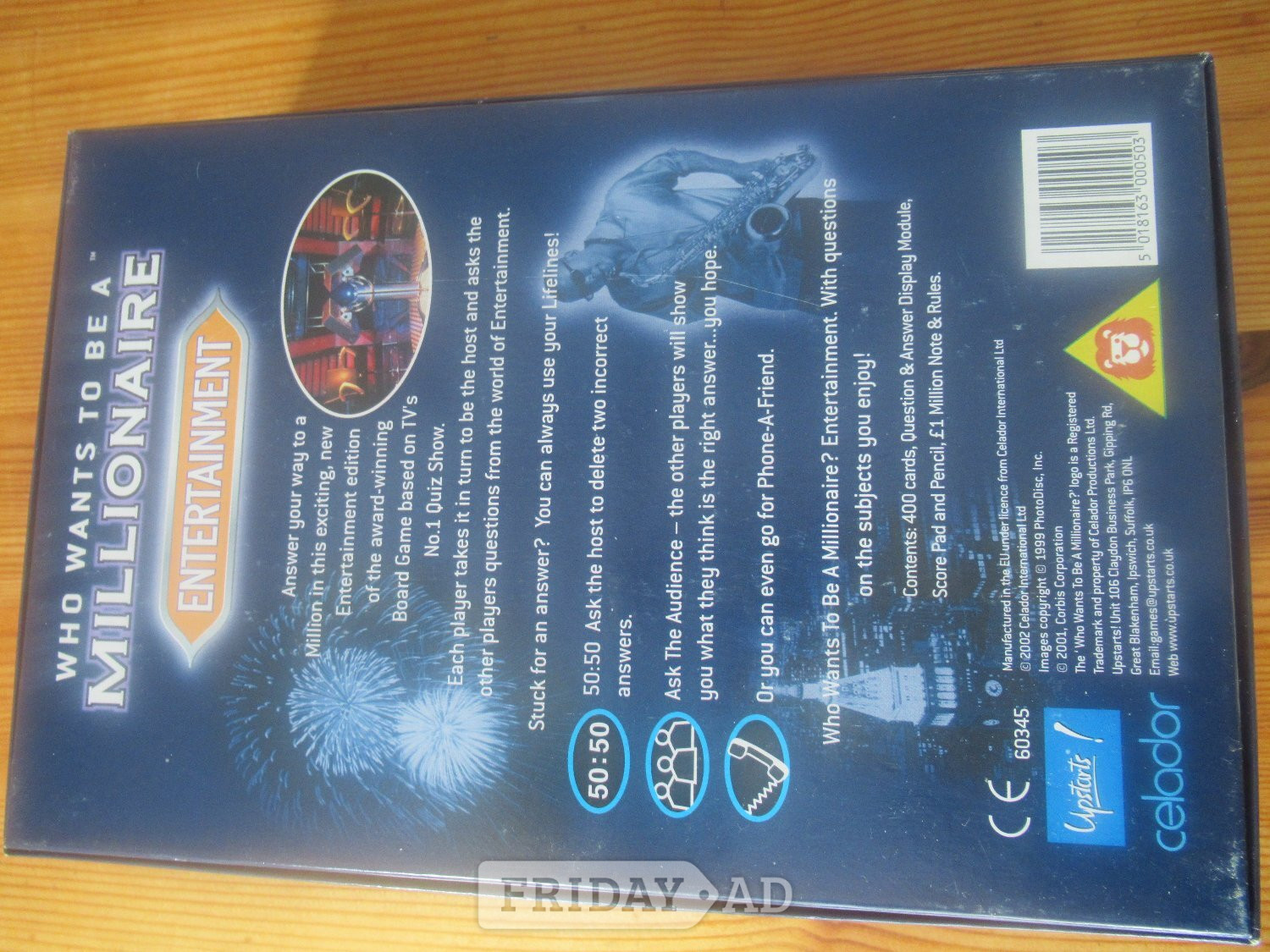 Who Wants To Be A Millionaire game