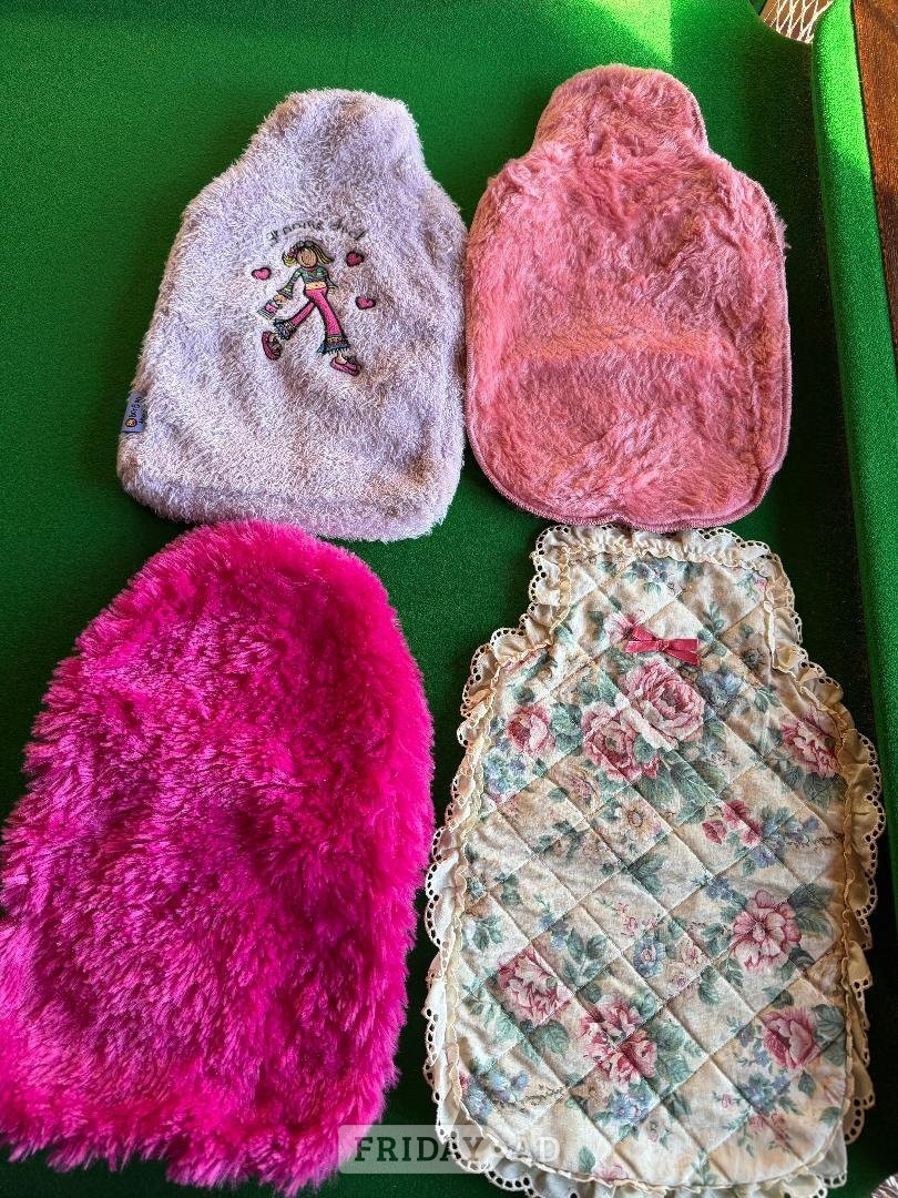 Hot water bottle covers, 50p each in Worthing