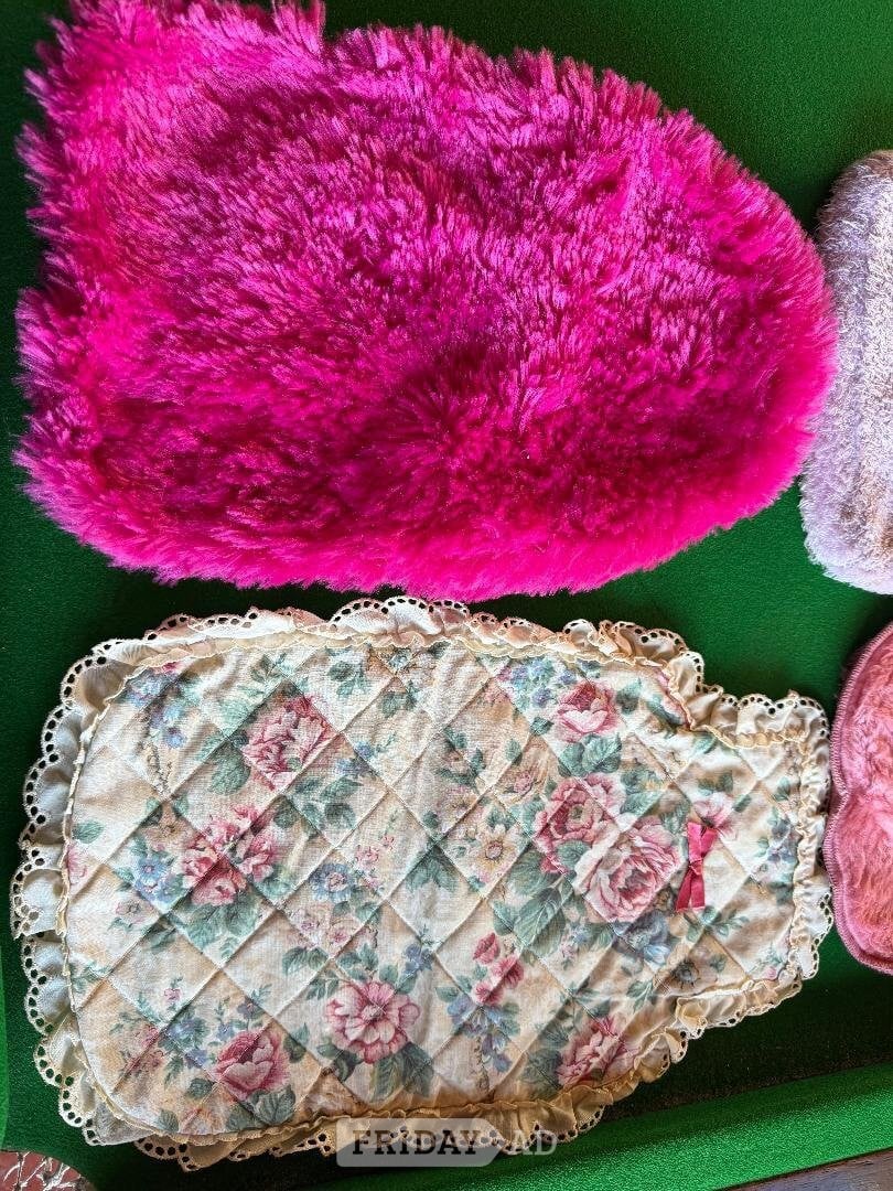 Hot water bottle covers, 50p each