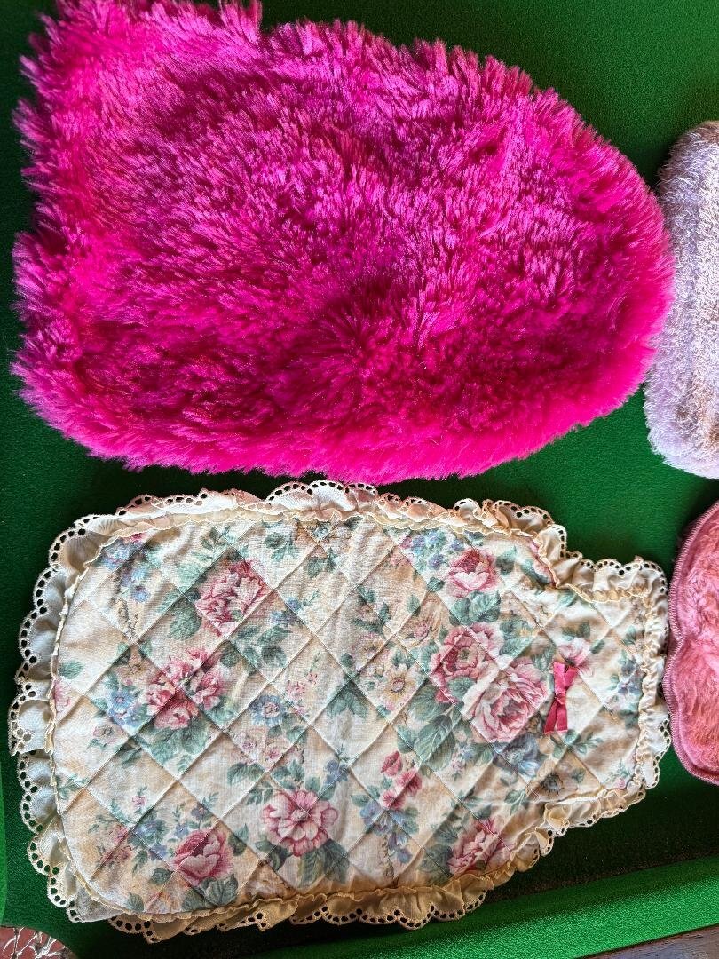 Hot water bottle covers, 50p each