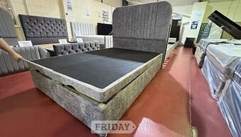 King - Global design divan Ottomen with floor standing Hb