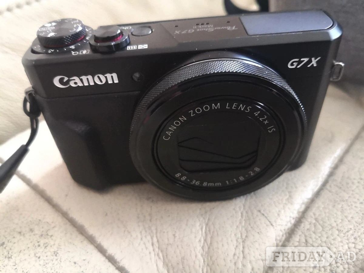 Canon PowerShot G7X Mark II Compact Camera in Blackpool