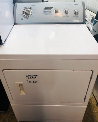Whirlpool series 8 commercial vented dryer in excellent condition