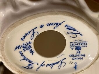 Coalport Bone China - Letter from a Lover figure
