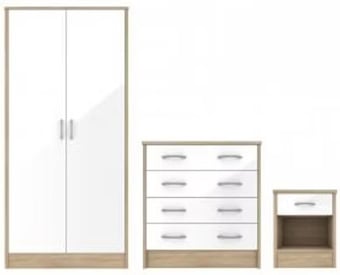BARDALONA TRIO SET - WHITE