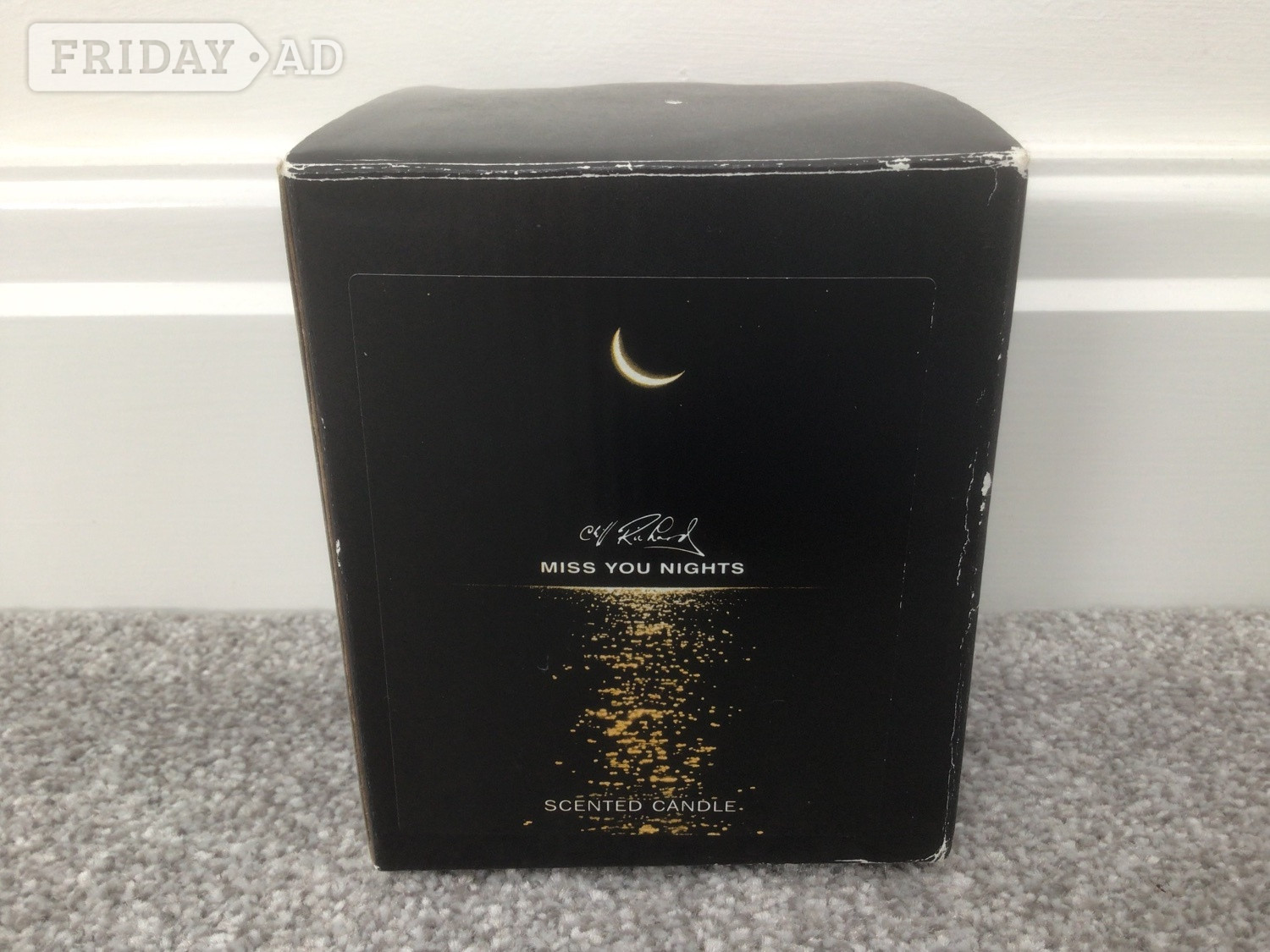 CLIFF RICHARD Miss You Nights Scented Candle in Hastings