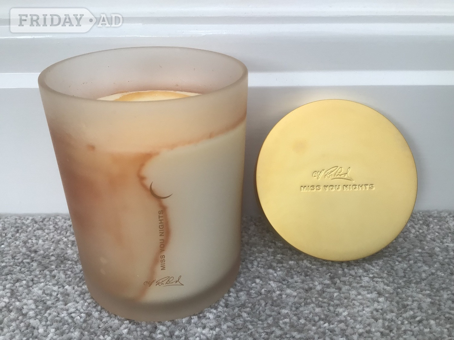 Hastings CLIFF RICHARD Miss You Nights Scented Candle