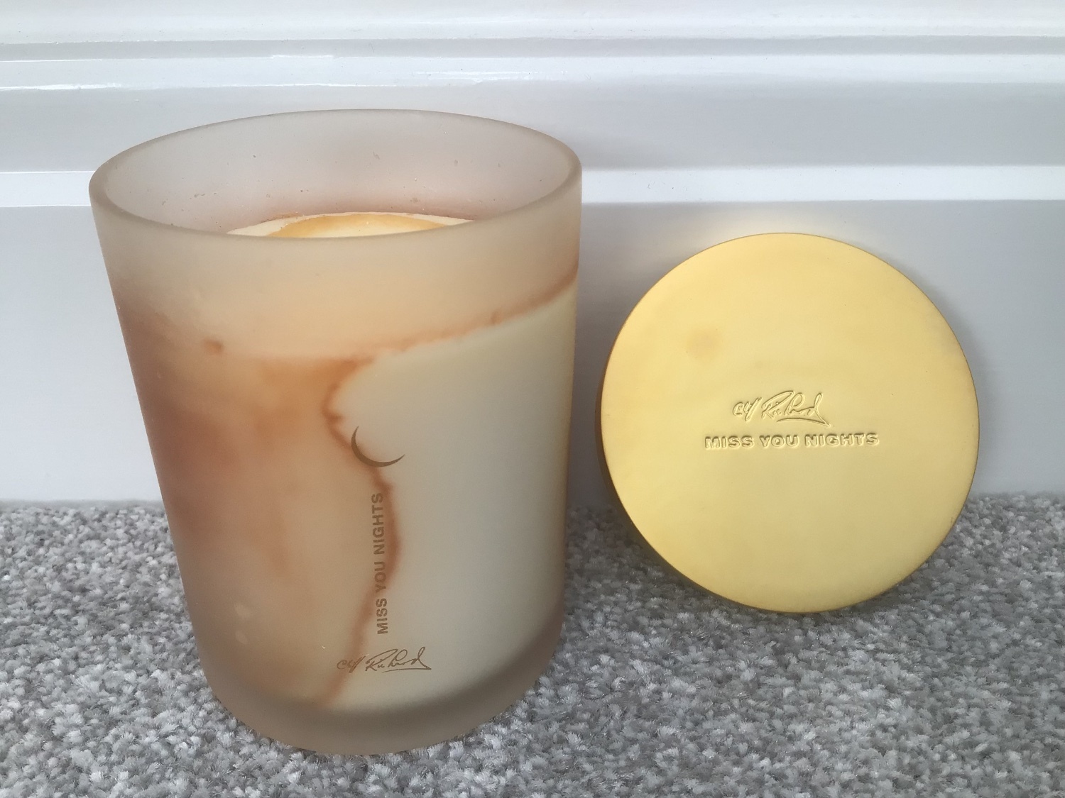 St. Leonards-On-Sea CLIFF RICHARD Miss You Nights Scented Candle