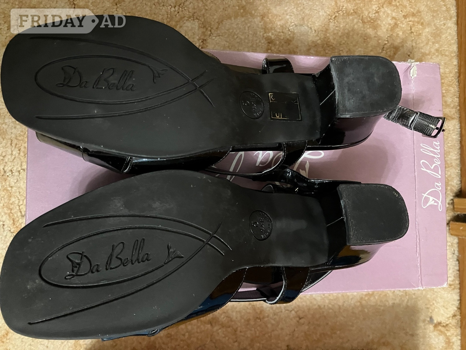 DB wide fit sling back sandals - Clothing, Footwear & Accessories in Worthing