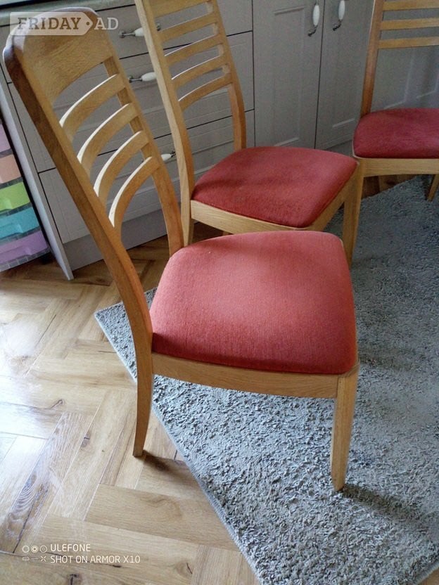 4 Nathan dining room chairs