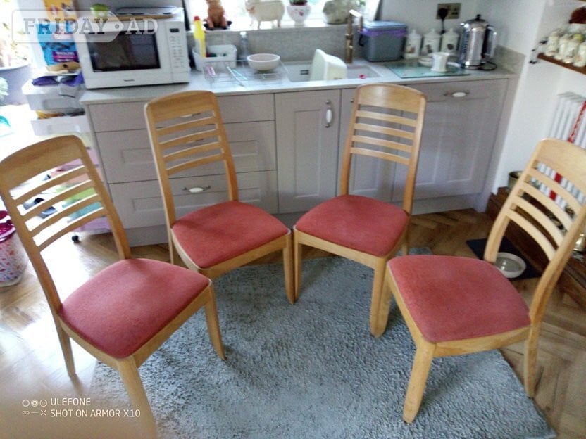 Redhill 4 Nathan dining room chairs