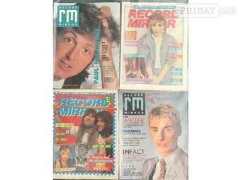 166 off Music Magazines, mainly Record Mirror & Look In