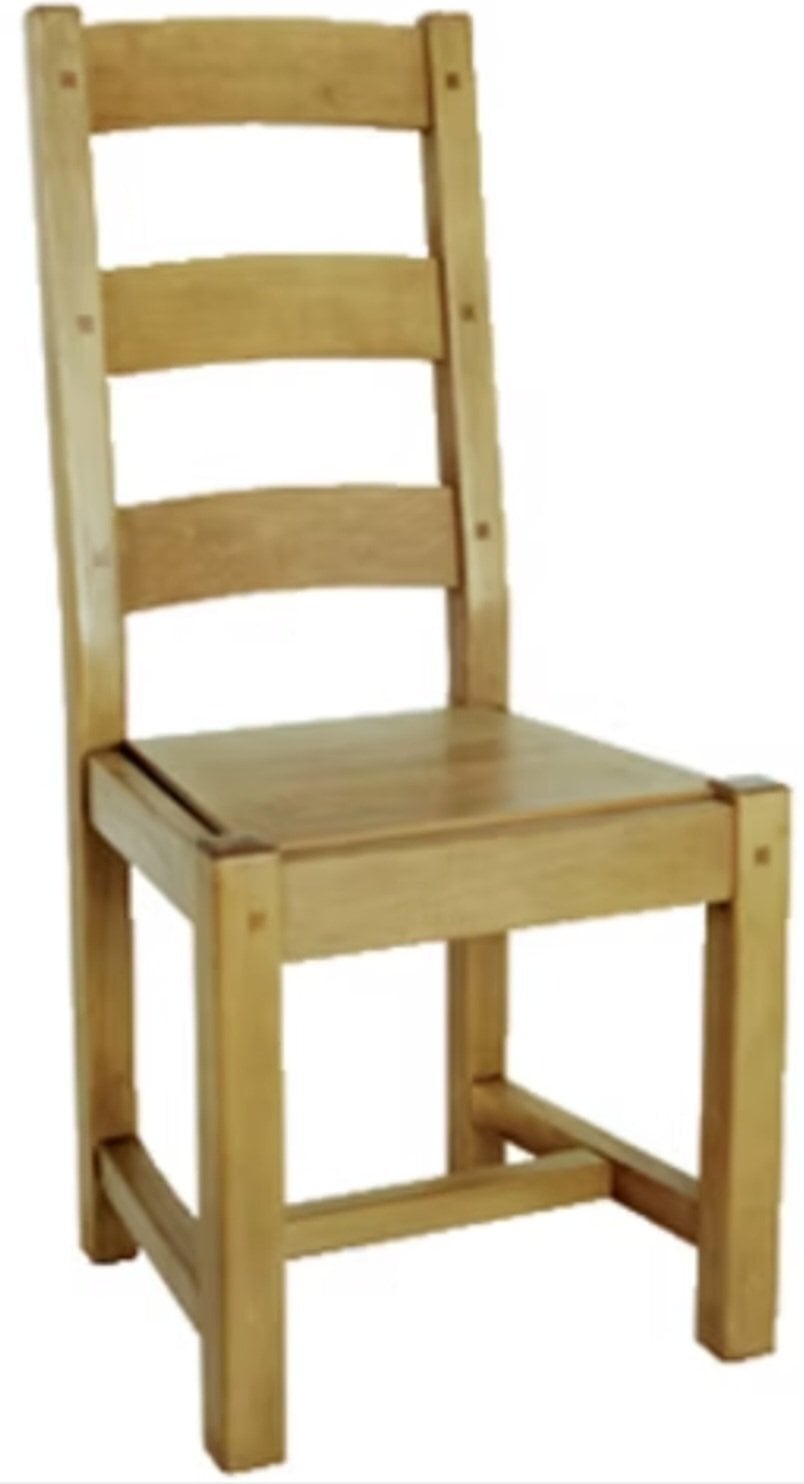 Tunbridge Wells Set 6 Parisienne Solid Beech Dining Chairs, VGC