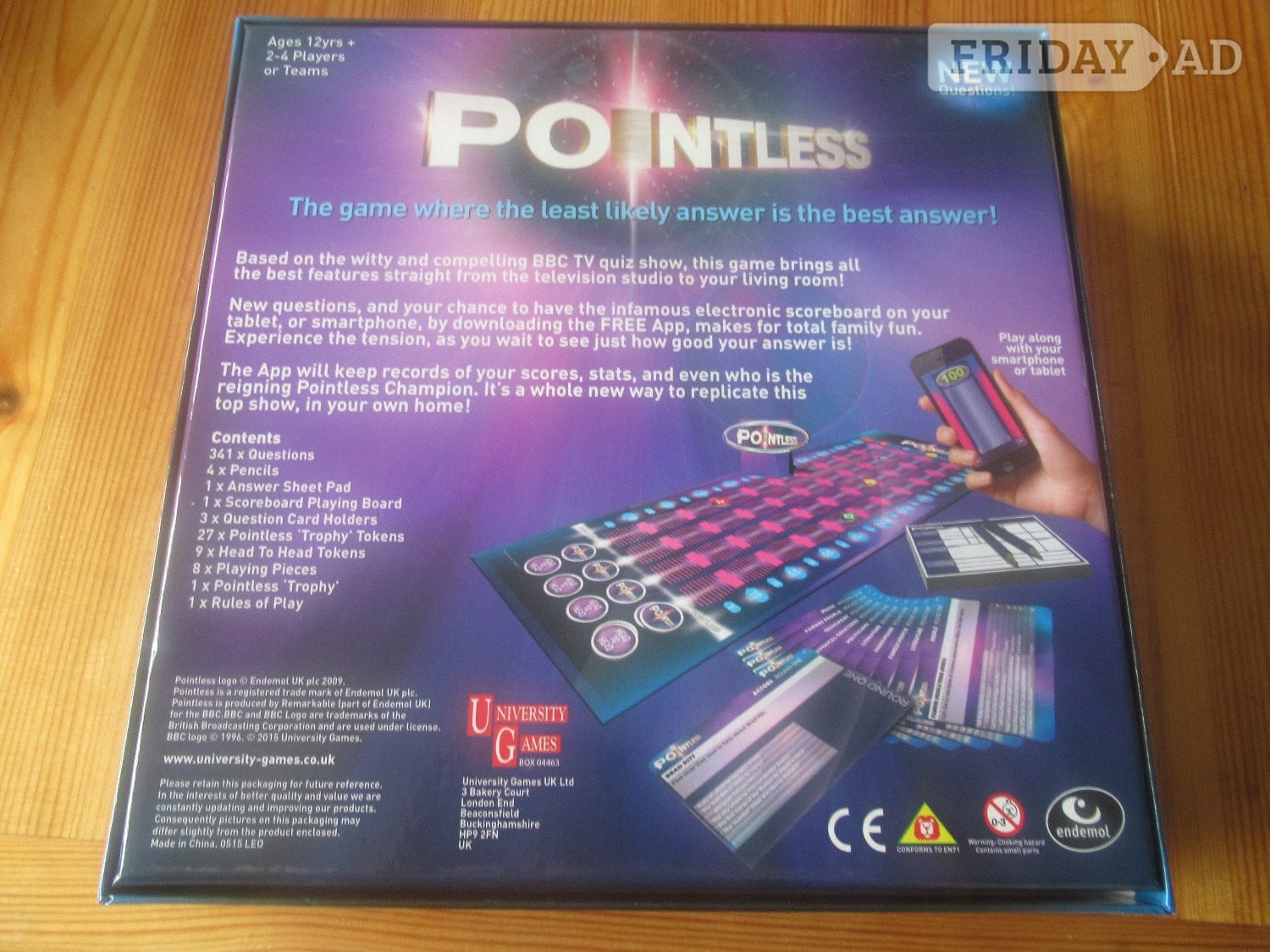 Pointless Card Game