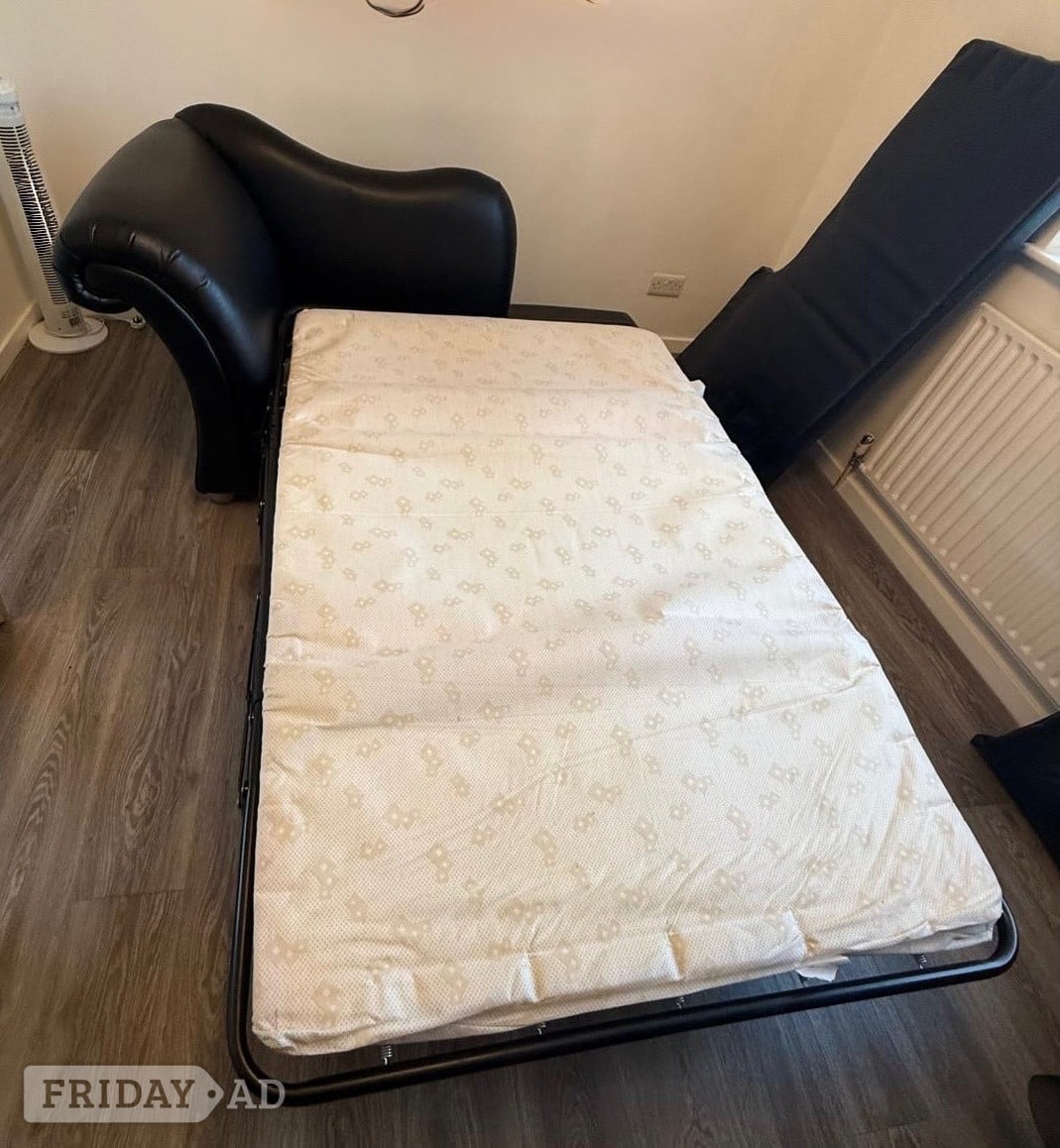 Chaise Longue Sofa Bed - Furniture in Hastings