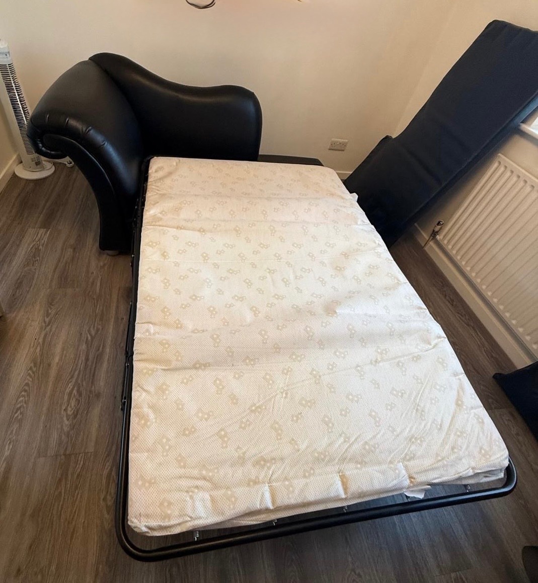 Chaise Longue Sofa Bed - Furniture in Hastings