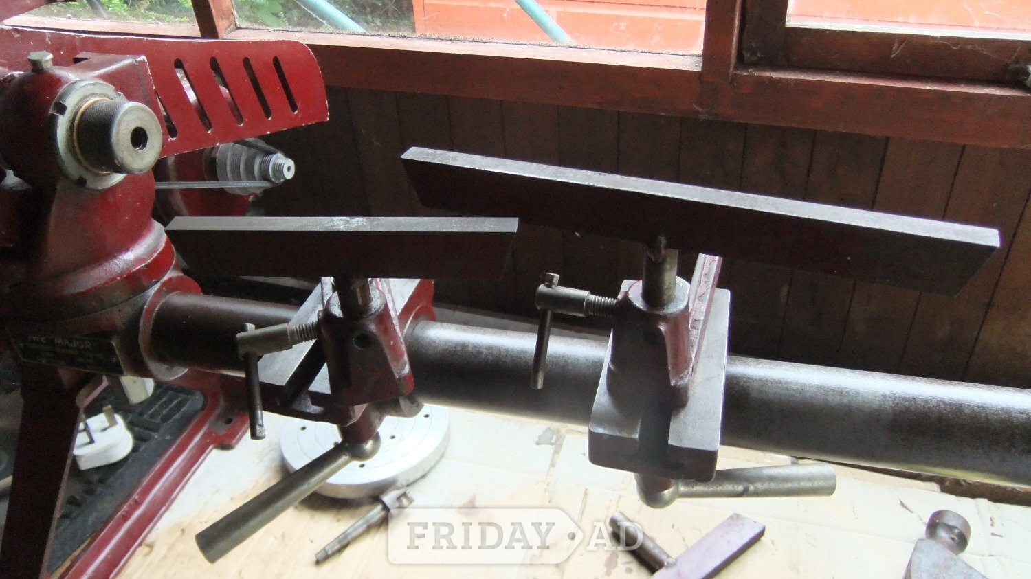 Coronet Major Woodturning Lathe and attachments