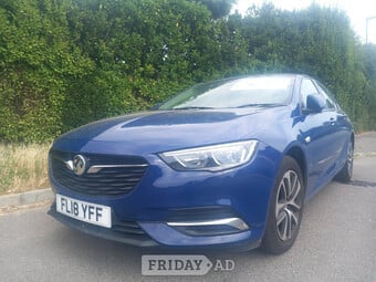VAUXHALL INSIGINIA 2018 DIESEL 109194 MANUAL DARK BLUE