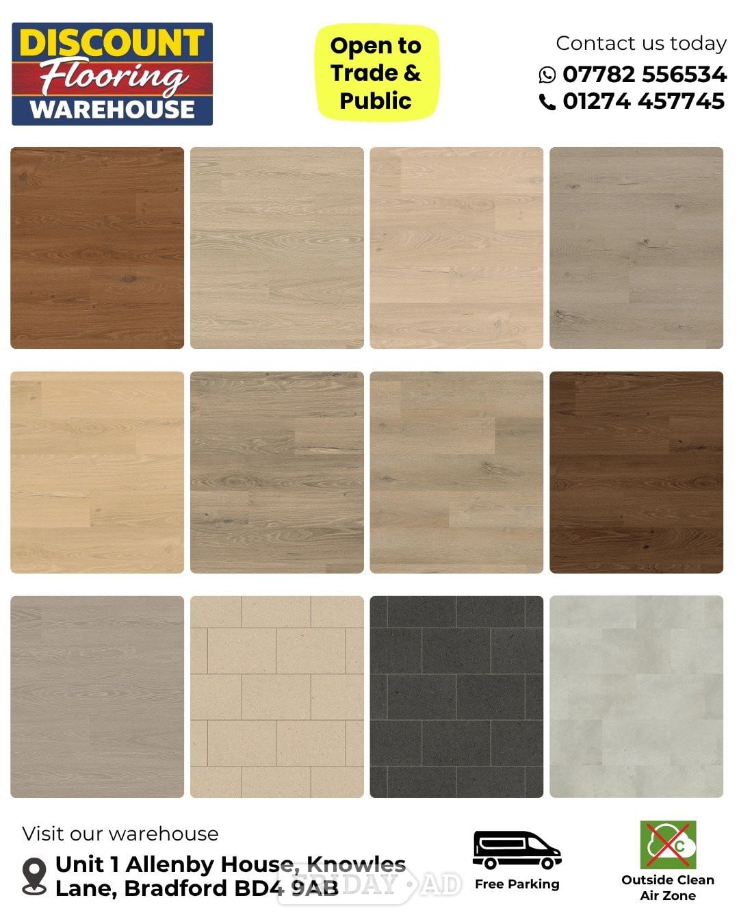 Bradford Palio Essenza SPC Flooring £27.49/m² | Extra 10% Off 