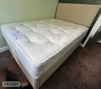 4 FOOT - TENDER SLEEP TUFTED ORTHOPAEDIC MATTRESS DIVAN BASE