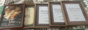 5 x photo frames