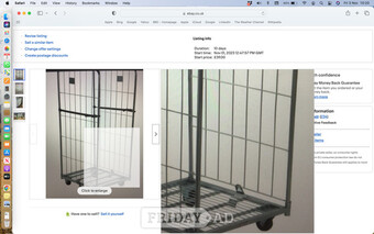 Mobile Storage Roll cage (5 in stock )