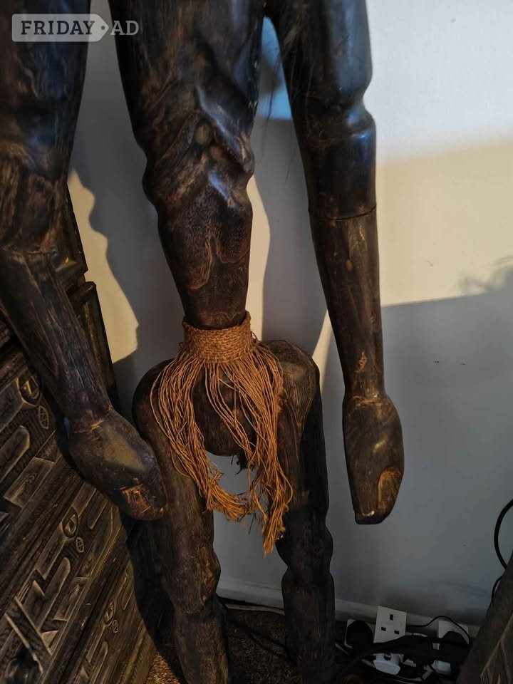 Large African tribal statue 125 cm high