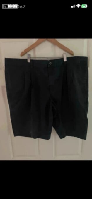 Dockers navy chino shorts in size waist 44"