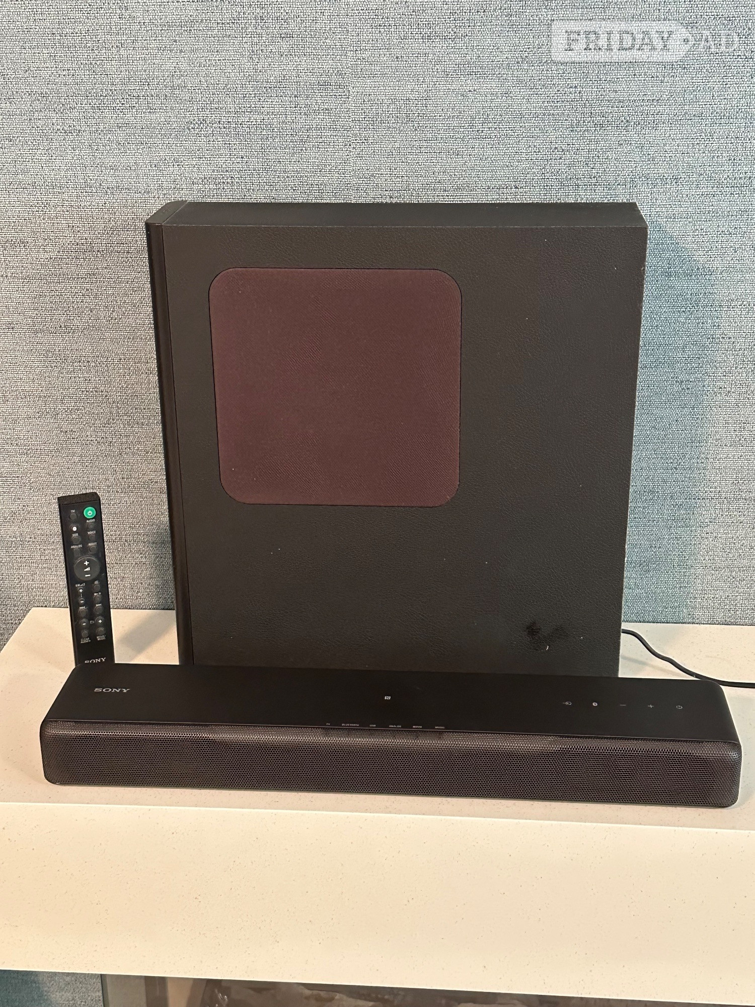 Sony SA‑MT300 soundbar with wireless subwoofer in Hailsham