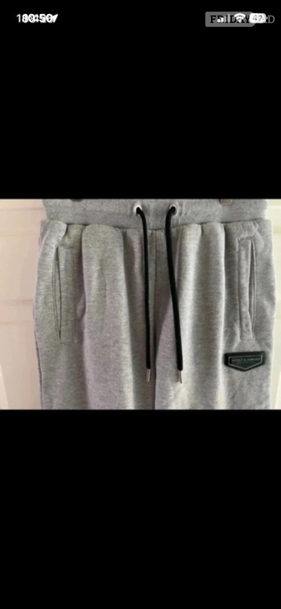 Stourport-On-Severn Supply and demand From JD Sports grey/black joggers in size small