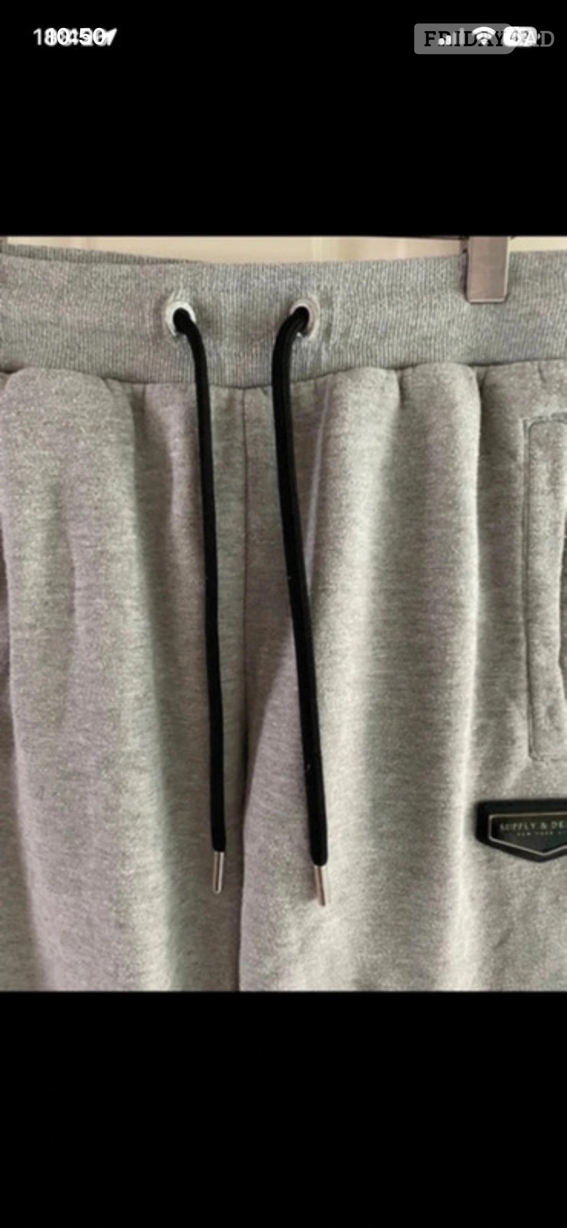 Supply and demand From JD Sports grey/black joggers in size small - Clothing, Footwear & Accessories in Stourport-On-Severn