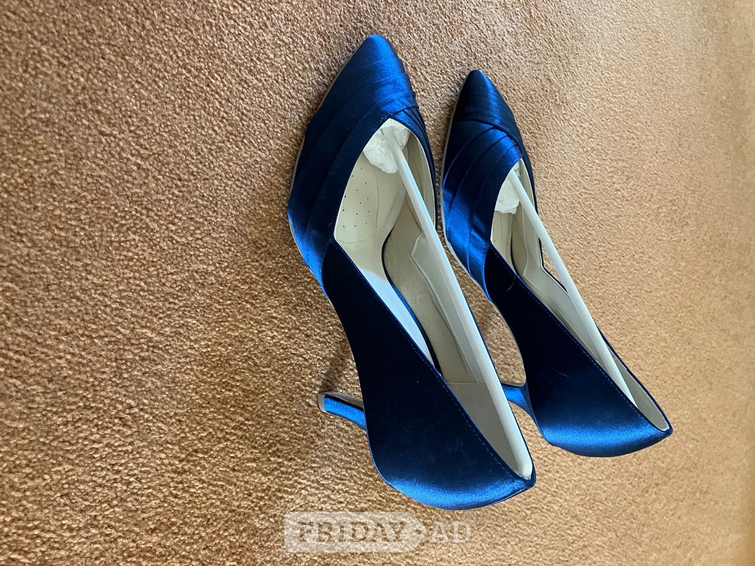 Satin court shoes in Worthing