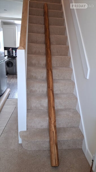 Solid Wood Stair Handrail Bannister – New 