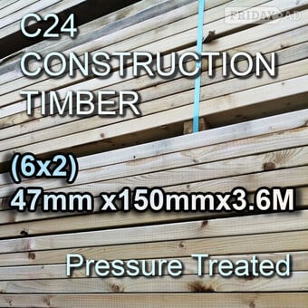 C24 TREATED TIMBER 6X2