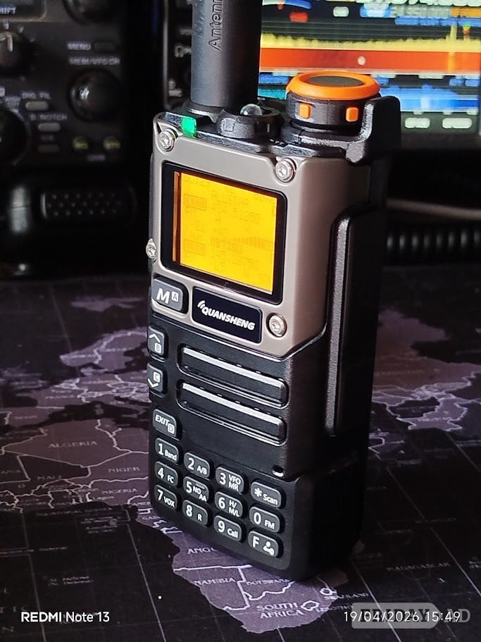 Steyning Quansheng UV-K6 with the metal housing Type C Charge 2Way Radio
