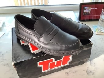 Steel toe cap shoes