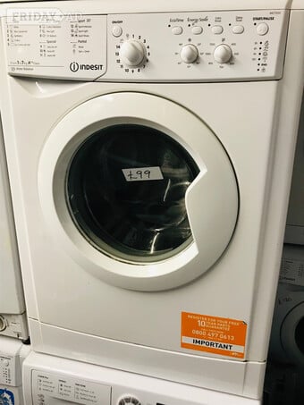 Indesit 7kg load A++ class washing machine 