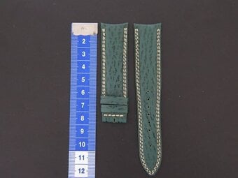 Jaeger LeCoultre gents wrist watch shark skin strap.