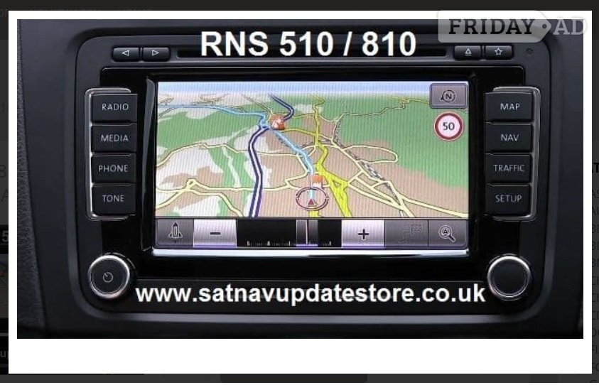 RNS 510 / 810 2020 v17 UK & EUROPEAN SAT NAV MAP UPDATE SET. in Cardiff
