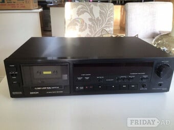Denon DR-M 33 cassette deck.