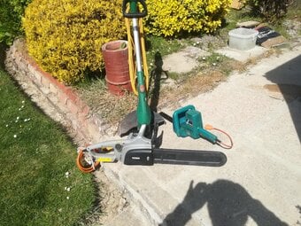 Chainsaw, Strimmer, Hedge Trimmer 