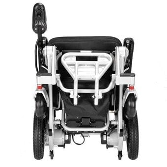 Lightweight Folding Electric Wheelchair 24kg 500W Blue Soft Start