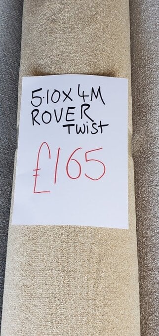 Carpet stock rolls 