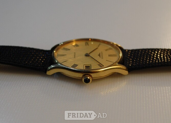 Longines gentlemans 9ct solid gold wristwatch. - Clothing, Footwear & Accessories in Worthing