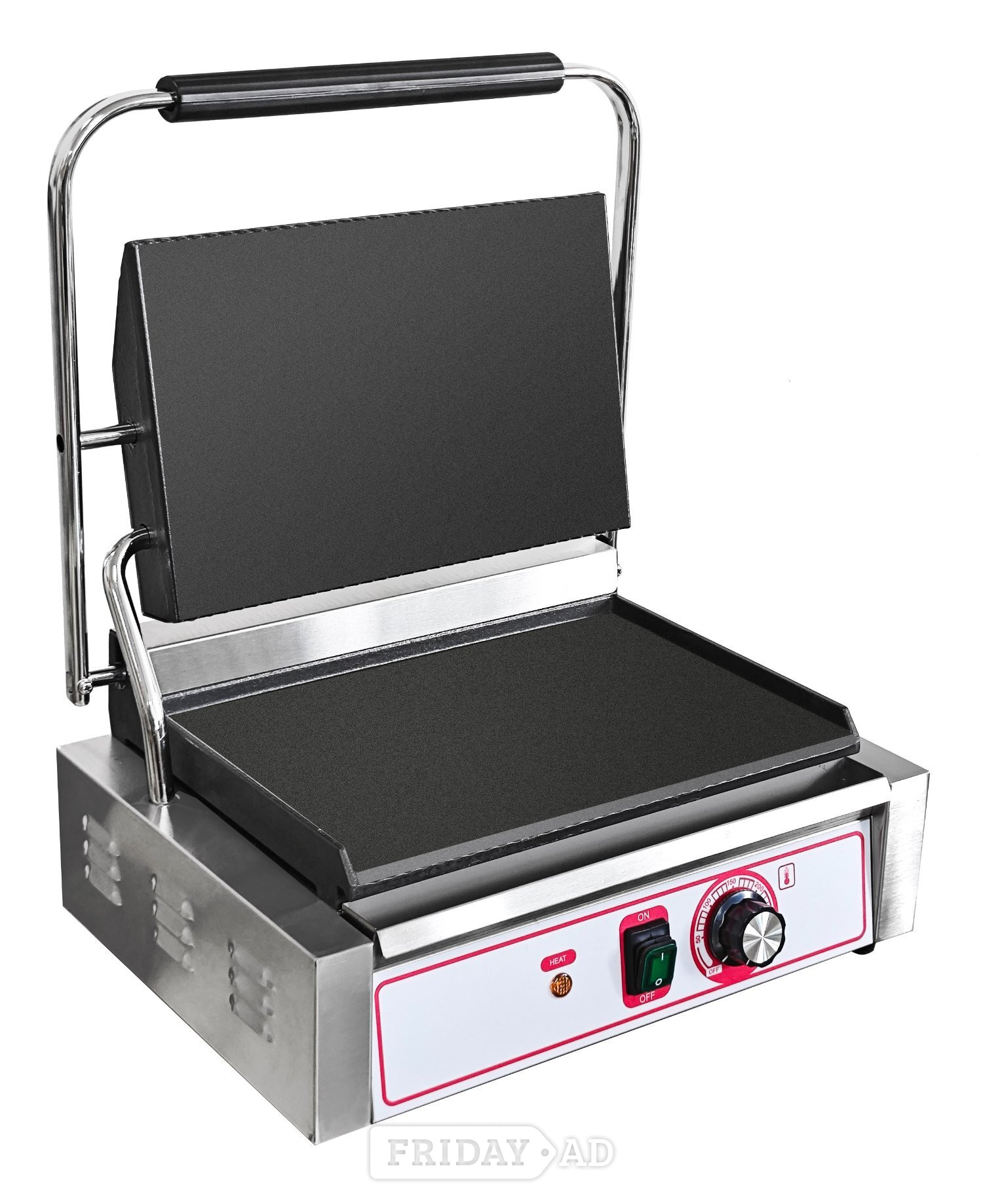 Commercial Single Large Panini, Toastie, Contact Grill machine