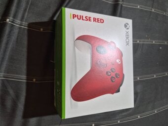 Red Xbox controller 