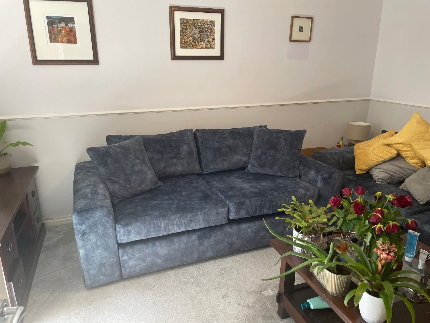 Large 2 seater sofa in Worthing