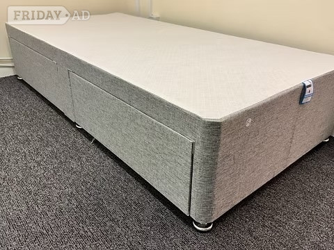 Rotherham SINGLE -REGENCY 1000POCKET MATTRESS WITH 2drawers BASE& HEADBOARD