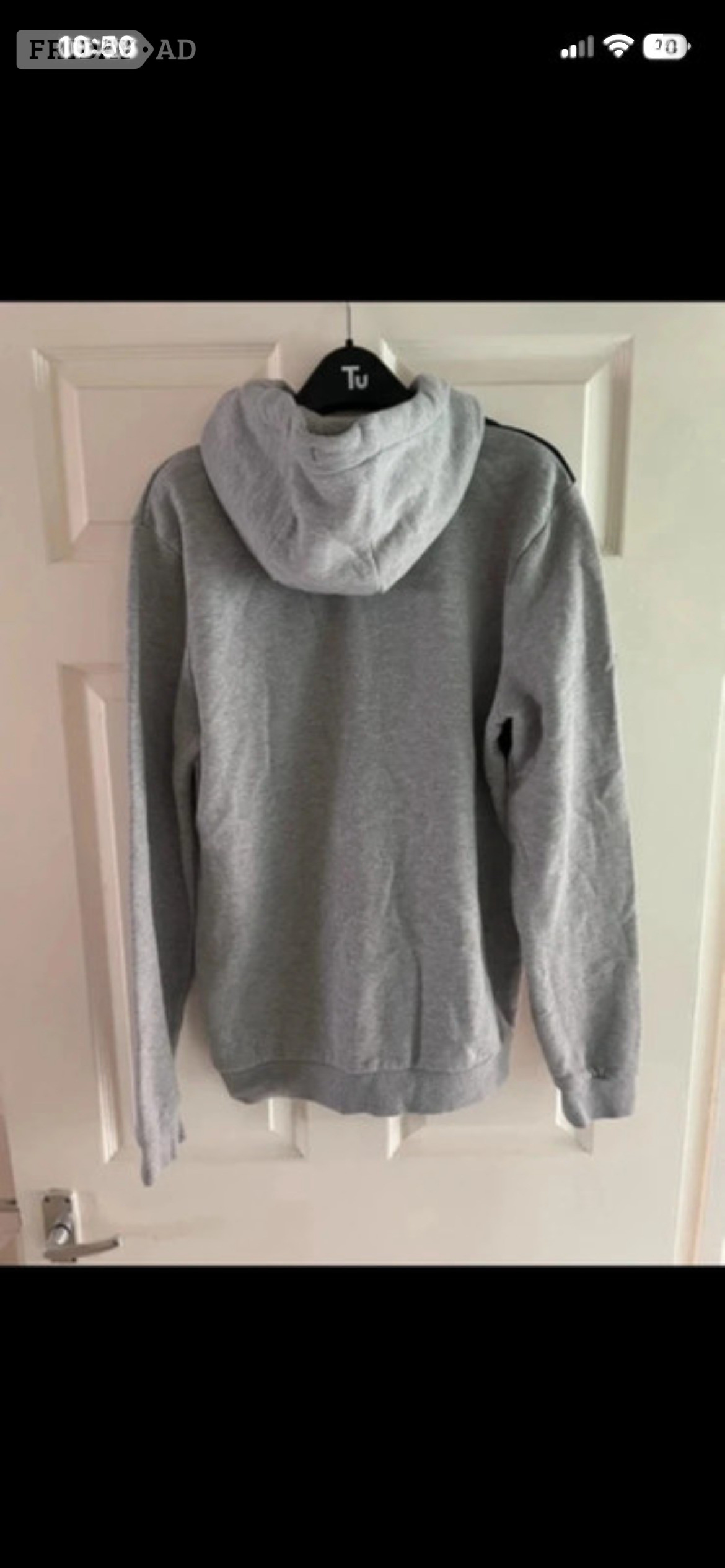 Supply and demand From JD Sports grey/black hoodie in size medium - Clothing, Footwear & Accessories