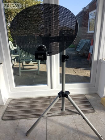 Sky Dish and Tripod